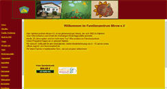 Desktop Screenshot of familienzentrum-mirow.de